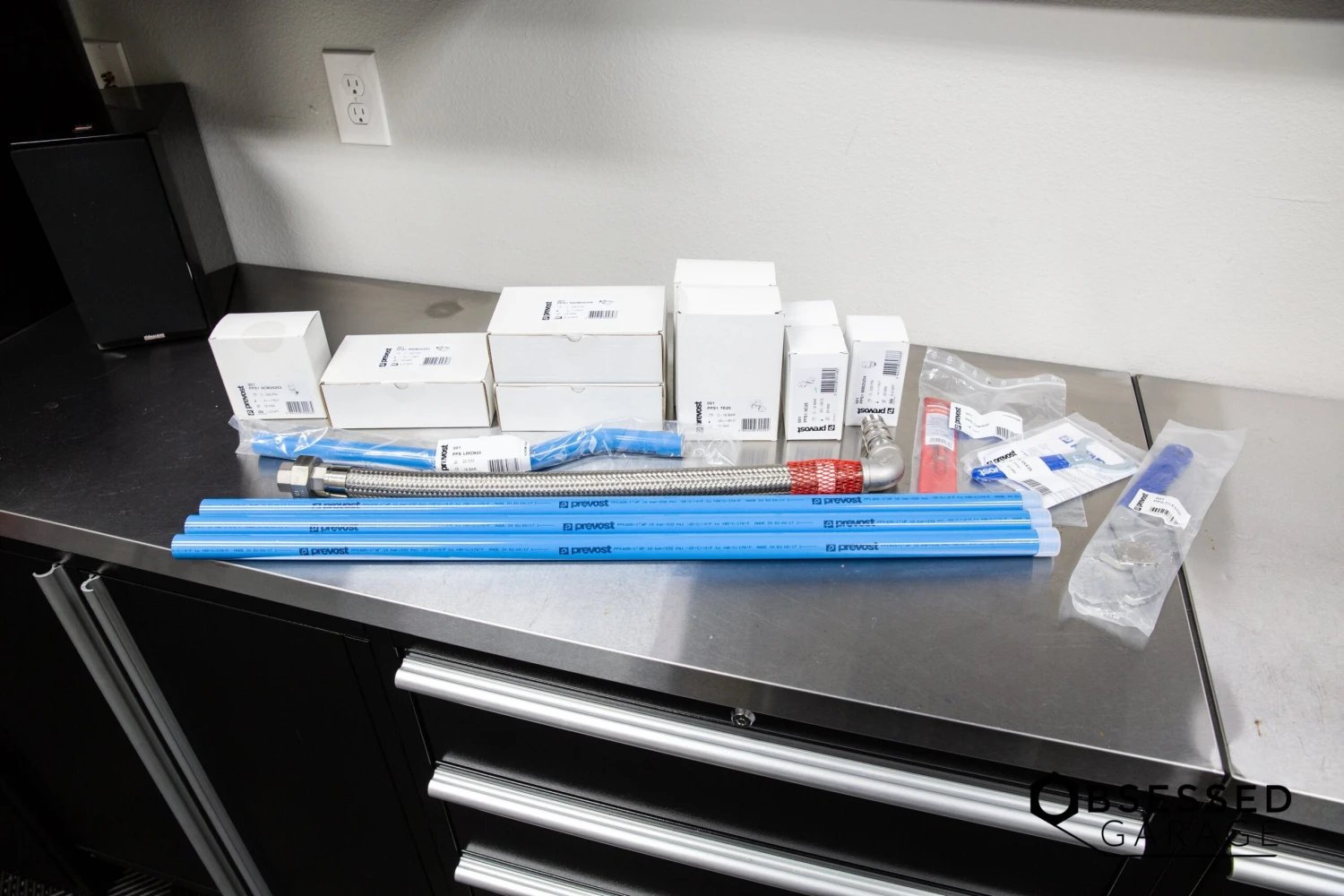 Prevost Piping Kit For CR Spotless Wall Mounted System 1 Prevost Piping Kit For CR Spotless Wall Mounted System