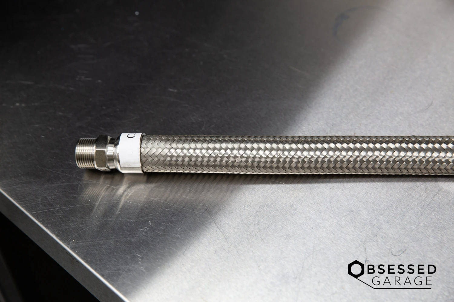 Stainless Steel Inlet Hose For Prevost Piping Kit (3/4" NPT Male To Female) 2 Stainless Steel Inlet Hose For Prevost Piping Kit (3/4" NPT Male To Female) - Image 2