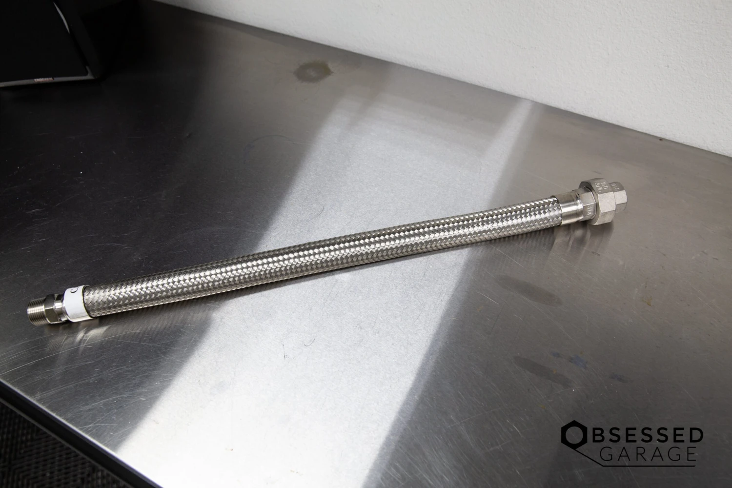 Stainless Steel Inlet Hose For Prevost Piping Kit (3/4" NPT Male To Female) 4 Stainless Steel Inlet Hose For Prevost Piping Kit (3/4" NPT Male To Female) - Image 4