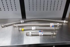 Stainless Bucket Filler Or Inlet Hose (3/4" NPT Male To Male)