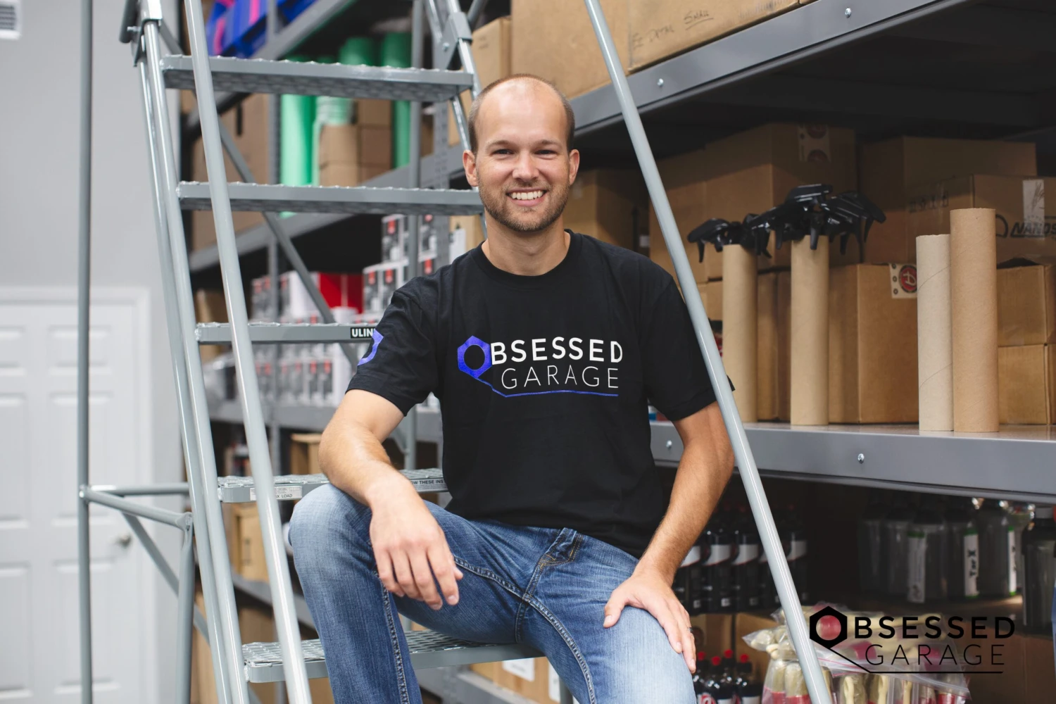 Obsessed Garage Logo Shirt 3 Obsessed Garage Logo Shirt - Image 3