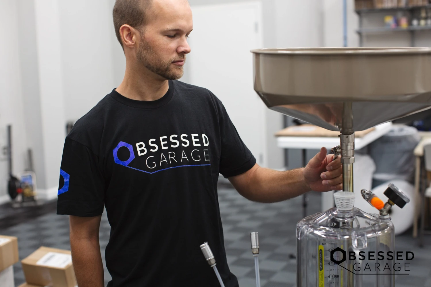 Obsessed Garage Logo Shirt 2 Obsessed Garage Logo Shirt - Image 2