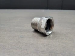 Stainless Steel 3/4" Male NPT To Female GHT