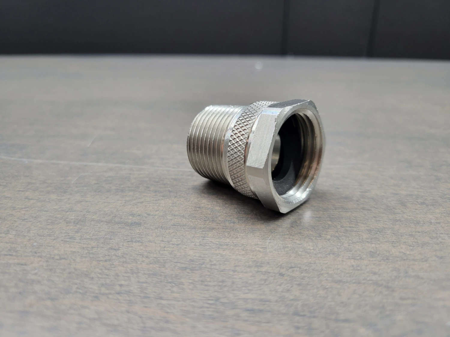 Stainless Steel 3/4" Male NPT To Female GHT 1 Stainless Steel 3/4" Male NPT To Female GHT