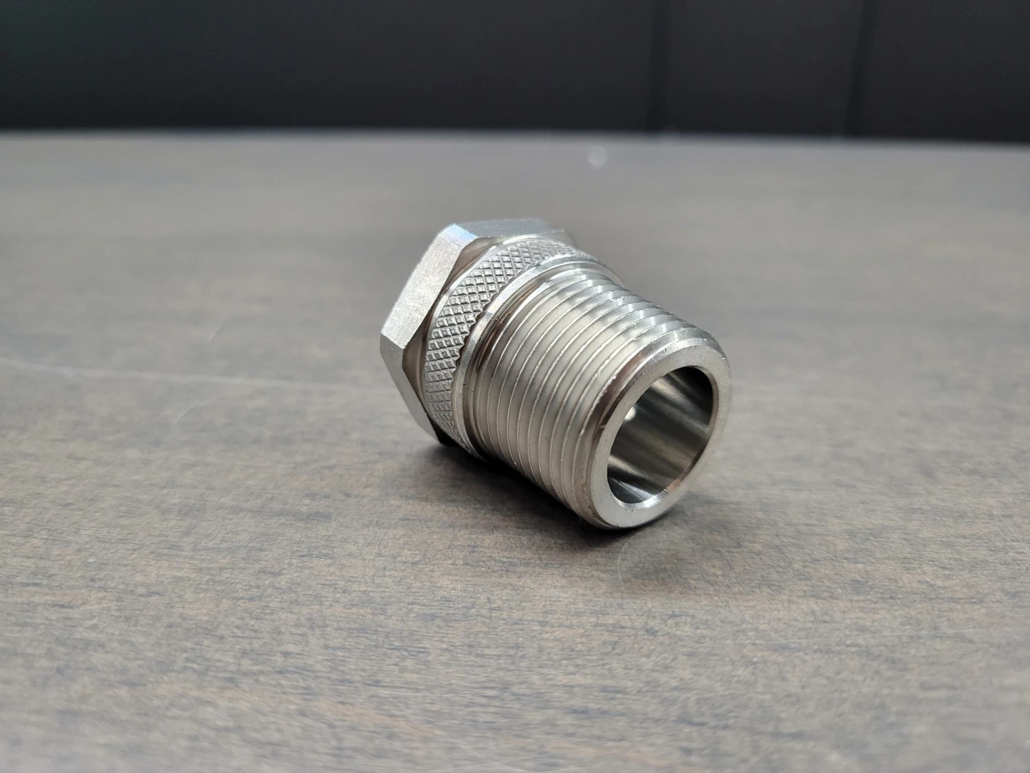 Stainless Steel 3/4" Male NPT To Female GHT 2 Stainless Steel 3/4" Male NPT To Female GHT - Image 2