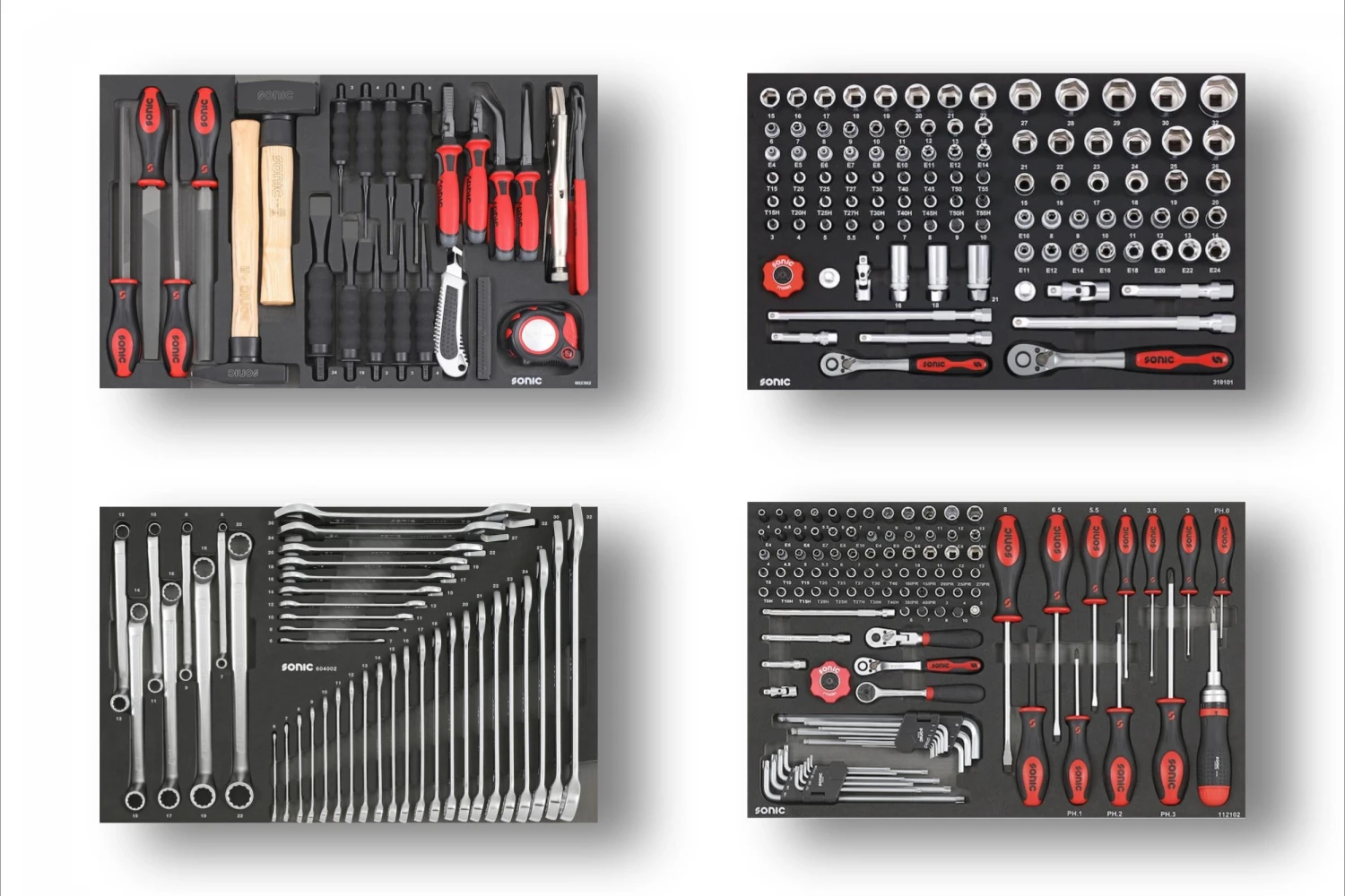 Basic Sonic Tools Foam Inlay Tool Package 1 Basic Sonic Tools Foam Inlay Tool Package