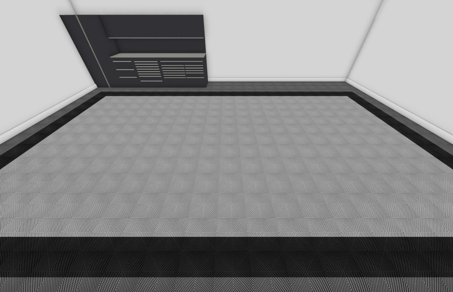 Three Car Swisstrax Flooring Solution 2 Three Car Swisstrax Flooring Solution - Image 2