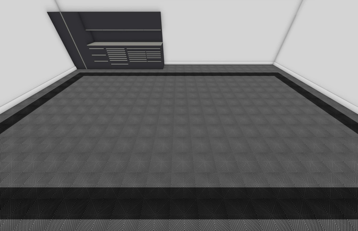 Three Car Swisstrax Flooring Solution 9 Three Car Swisstrax Flooring Solution - Image 9