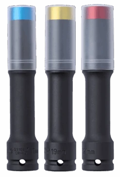 Sonic Tools Wheel Socket 1/2" 6 PT. With Ring 150 MML, 3-PCS