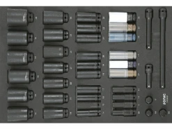 Sonic Foam System - Impact Socket Set 1/2" - 39 Pieces - 26" (Medium)