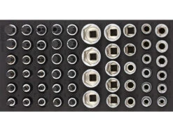 Sonic Foam System - Bit Socket Set 1/2" - 56 Pieces - 1/3 (Small)