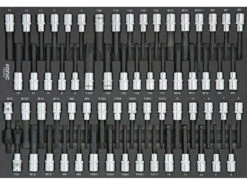 Sonic Foam System - Bit Socket Set 1/2" - 64 Pieces - 26" (Medium)
