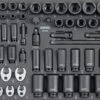 Sonic Tools SAE Impact Socket Set, 62-Pieces 26" - Medium