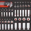 Sonic Foam System - SAE Socket Set 1/4" 3/8" 1/2", 100-PCS- Medium