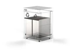 Sonic Tools MSS+ 720 Series Waste Bin/Recycle Cabinet -Workshop Tools Shop 5072012 XRay