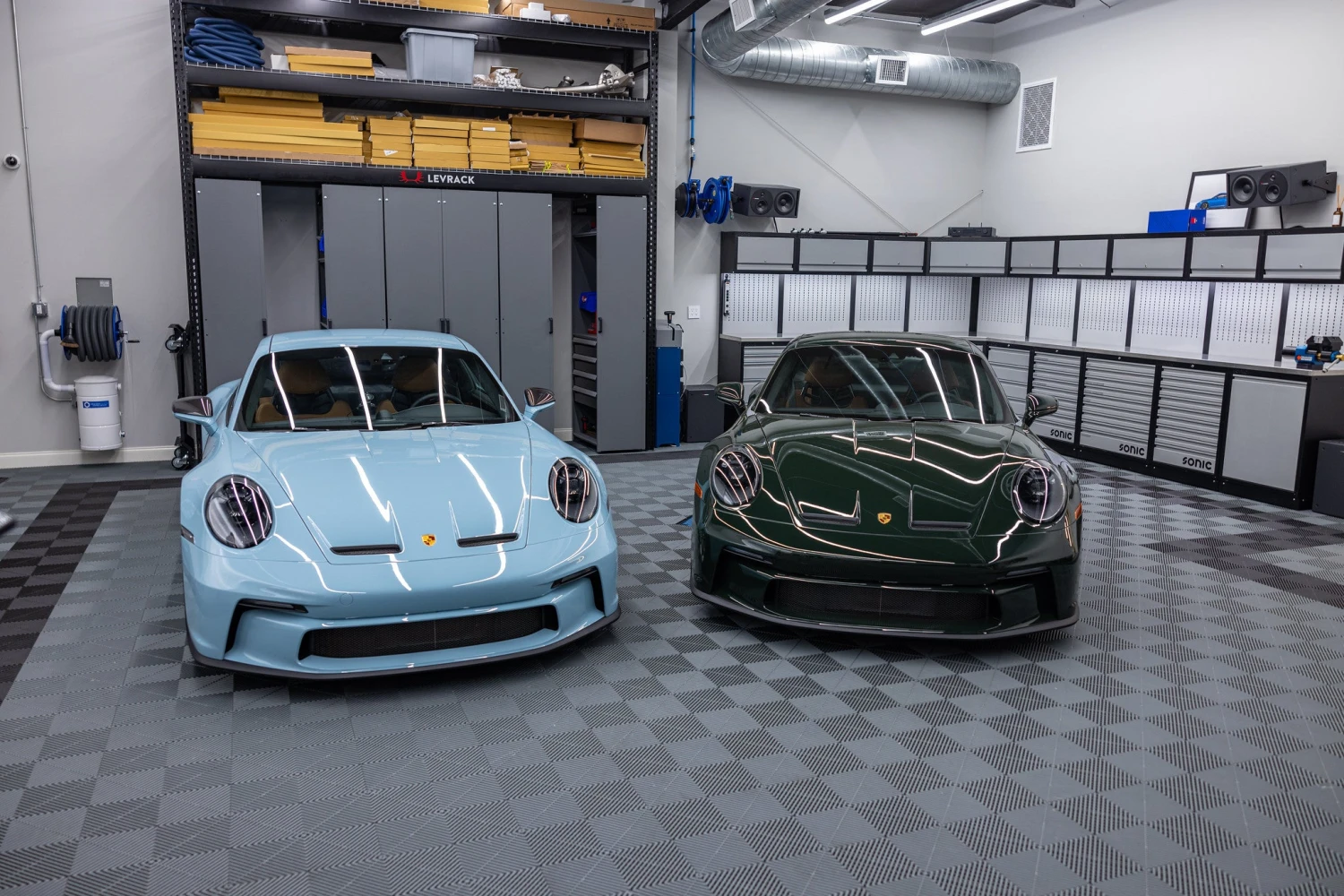 Four Car Swisstrax Flooring Solution 16 Four Car Swisstrax Flooring Solution - Image 16