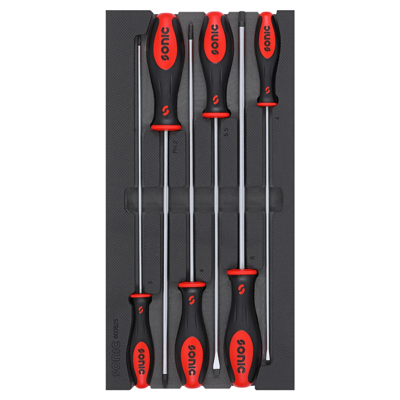 Sonic Tools Long Screwdriver Set, 6 Pieces 1/3 - Small 1 Sonic Tools Long Screwdriver Set, 6 Pieces 1/3 - Small