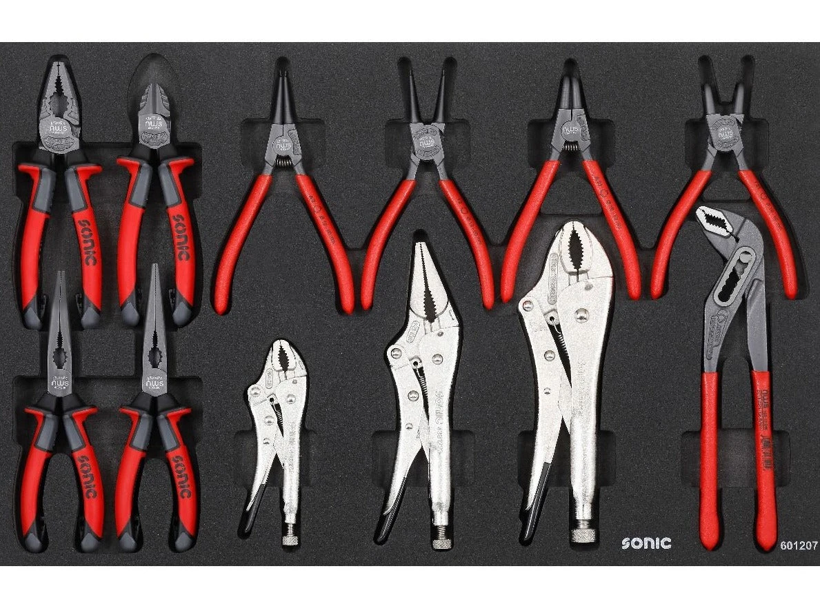 Sonic Foam System - Pliers Set - 12 Pieces - 26" (Medium)