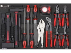 Sonic Foam System - Pliers, Chisel, & Hammer Set - 17 Pieces - 26" (Medium)