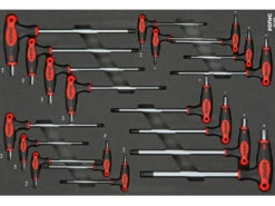 Sonic Foam System - Hex Ball Grip Key Set - 18 Pieces - 26" (Medium)