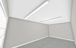 Advanced One Car Garage Lighting Solution