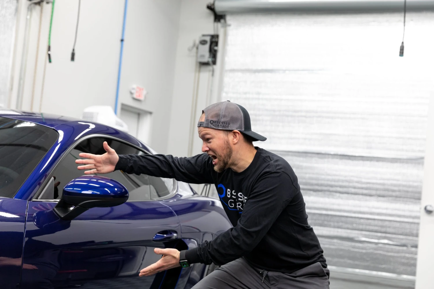 Obsessed Garage Logo Long Sleeve Shirt 11 Obsessed Garage Logo Long Sleeve Shirt - Image 11