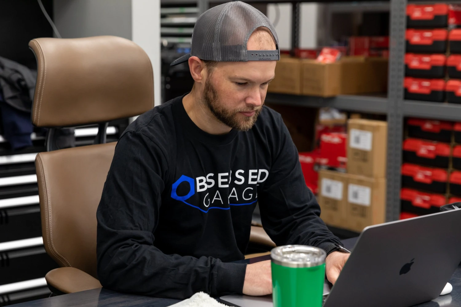 Obsessed Garage Logo Long Sleeve Shirt 8 Obsessed Garage Logo Long Sleeve Shirt - Image 8