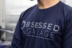 Obsessed Garage Logo Long Sleeve Shirt 29 Obsessed Garage Logo Long Sleeve Shirt -Workshop Tools Shop BasicLongSleeveNavy 4