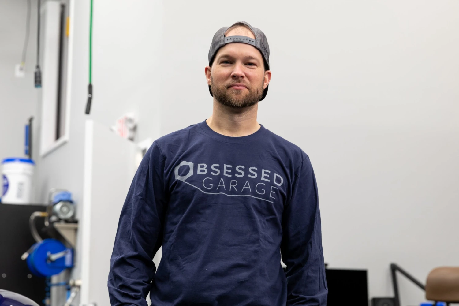 Obsessed Garage Logo Long Sleeve Shirt 14 Obsessed Garage Logo Long Sleeve Shirt - Image 14