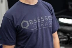 Obsessed Garage Logo Shirt 27 Obsessed Garage Logo Shirt -Workshop Tools Shop BasicNavy 6