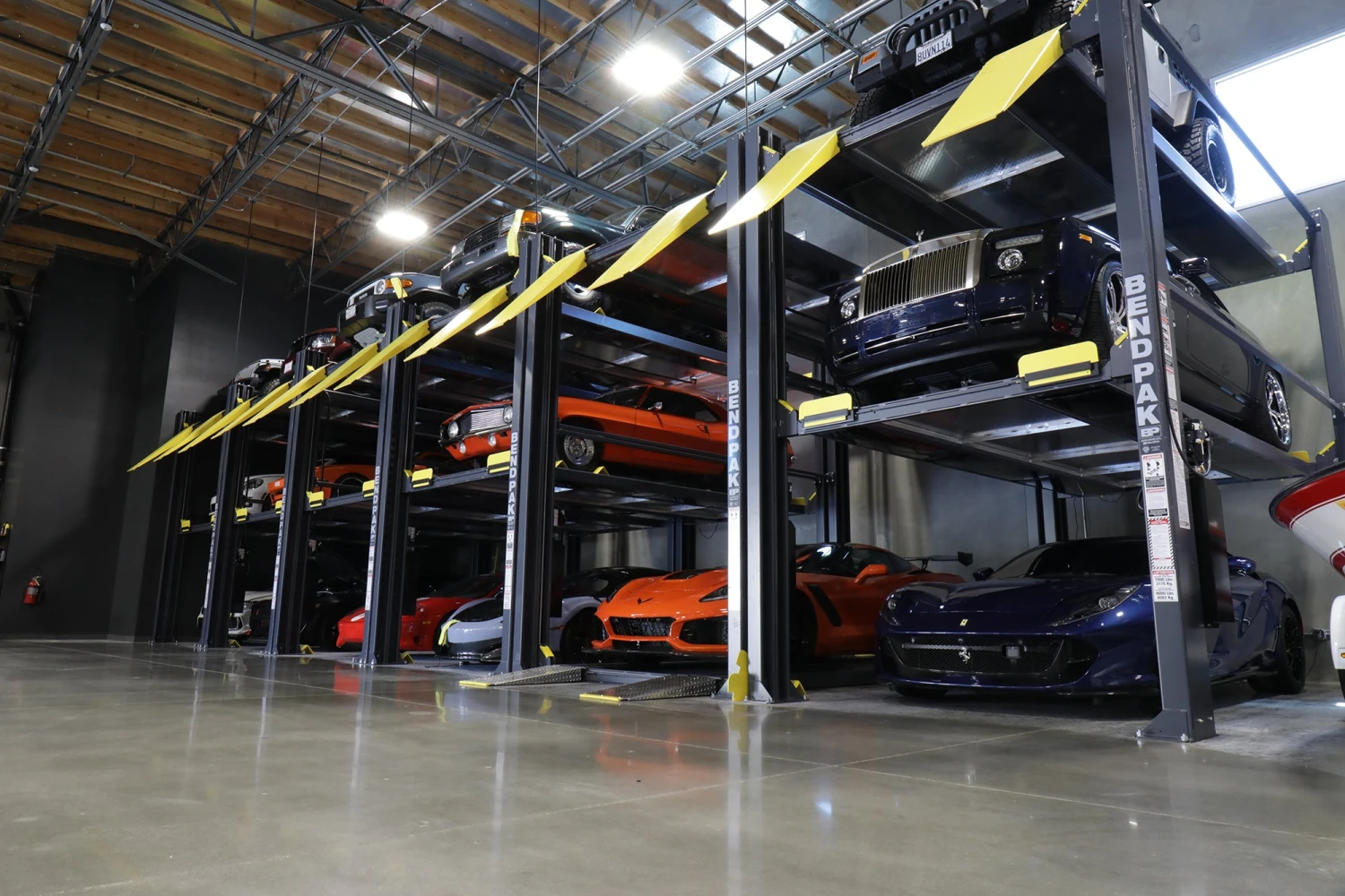 BendPak HD-973P Tri Level Parking Lift 1 BendPak HD-973P Tri Level Parking Lift