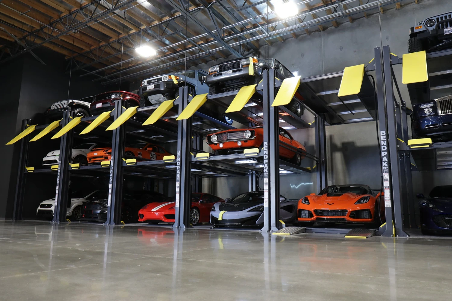 BendPak HD-973P Tri Level Parking Lift 5 BendPak HD-973P Tri Level Parking Lift - Image 5