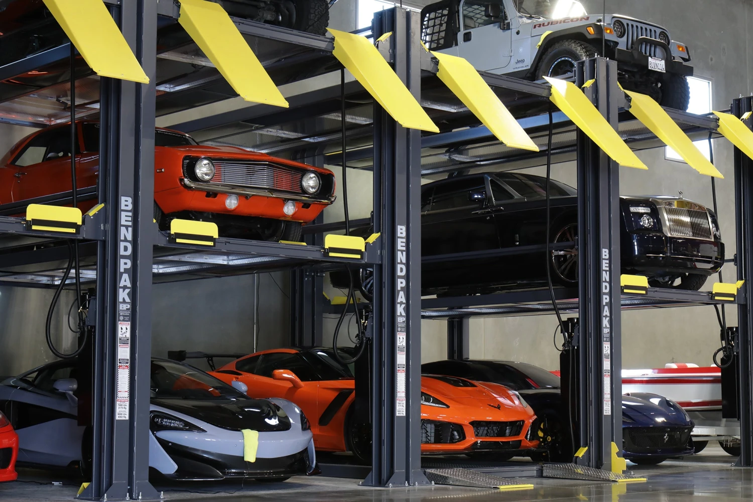 BendPak HD-973P Tri Level Parking Lift 6 BendPak HD-973P Tri Level Parking Lift - Image 6