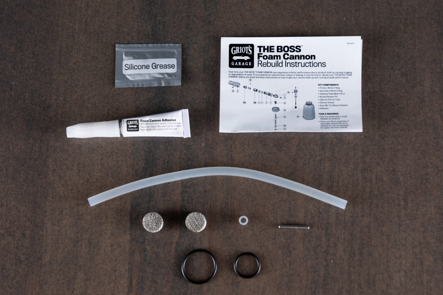 Griot's Garage The Boss Foam Cannon Rebuild Kit 1 Griot's Garage The Boss Foam Cannon Rebuild Kit