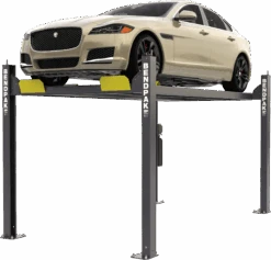 BendPak HD-7P Narrow High Rise Four Post Lift -Workshop Tools Shop HD 7P 1 car