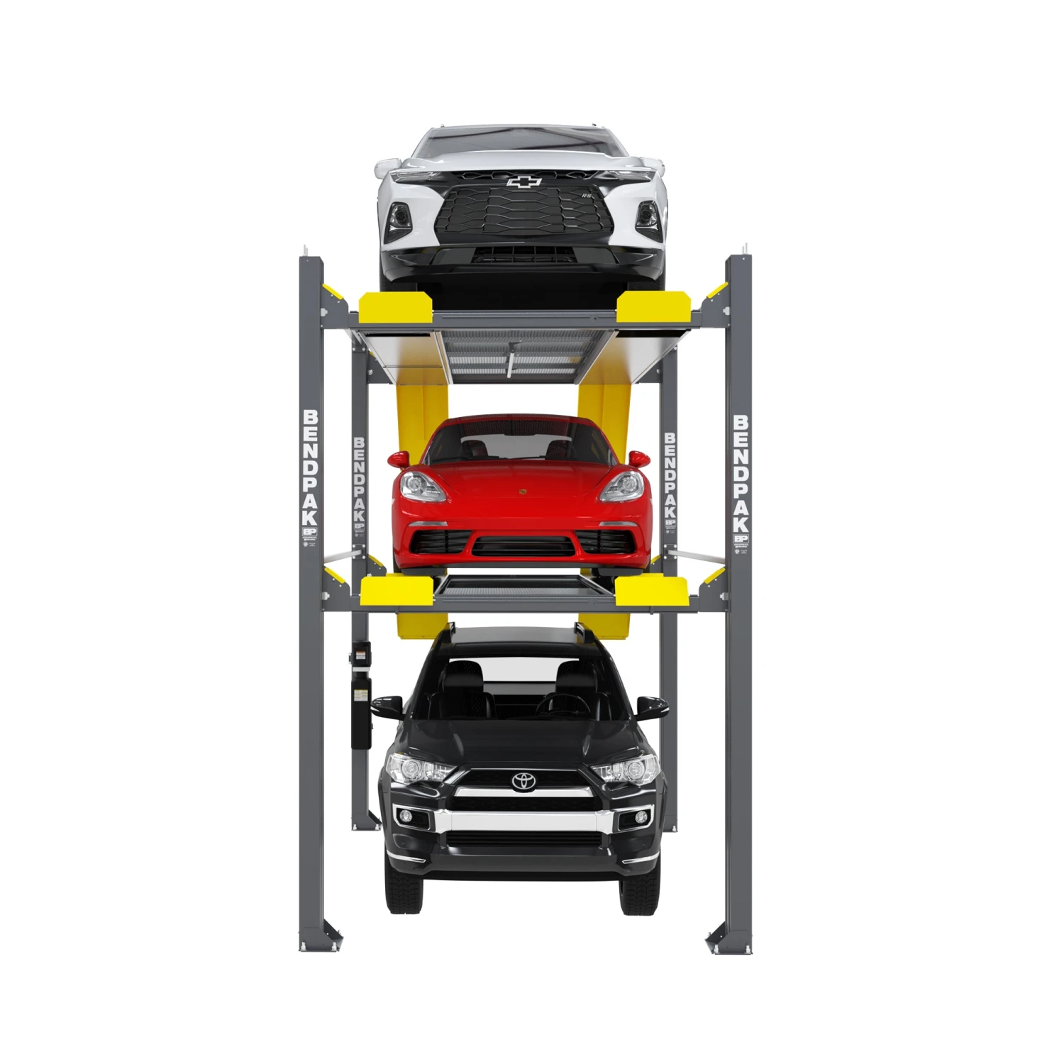 BendPak HD-973P Tri Level Parking Lift 4 BendPak HD-973P Tri Level Parking Lift - Image 4