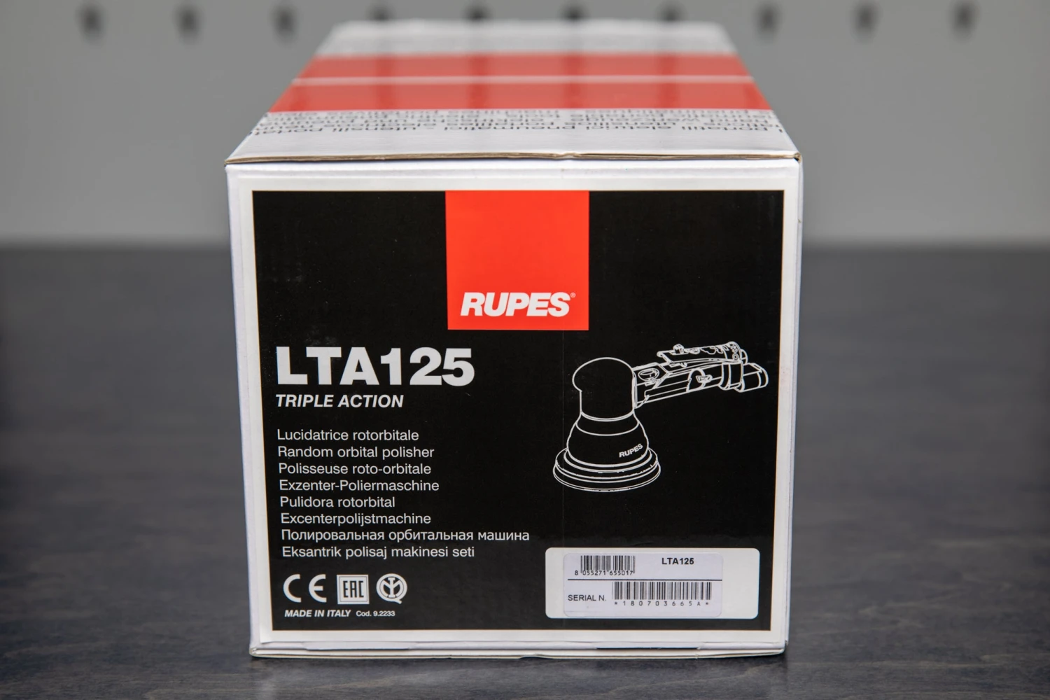 RUPES LTA125 5" BigFoot Triple Action Pneumatic Polisher 2 RUPES LTA125 5" BigFoot Triple Action Pneumatic Polisher - Image 2