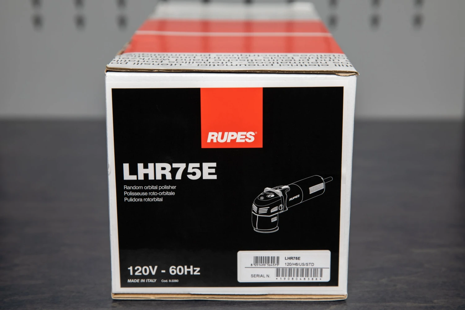 RUPES LHR75E Mini 3" Random Orbital Polisher 2 RUPES LHR75E Mini 3" Random Orbital Polisher - Image 2