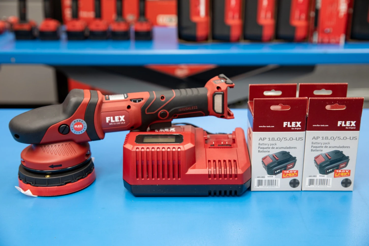 Flex XFE 15 150 Cordless Polisher Set 1 Flex XFE 15 150 Cordless Polisher Set