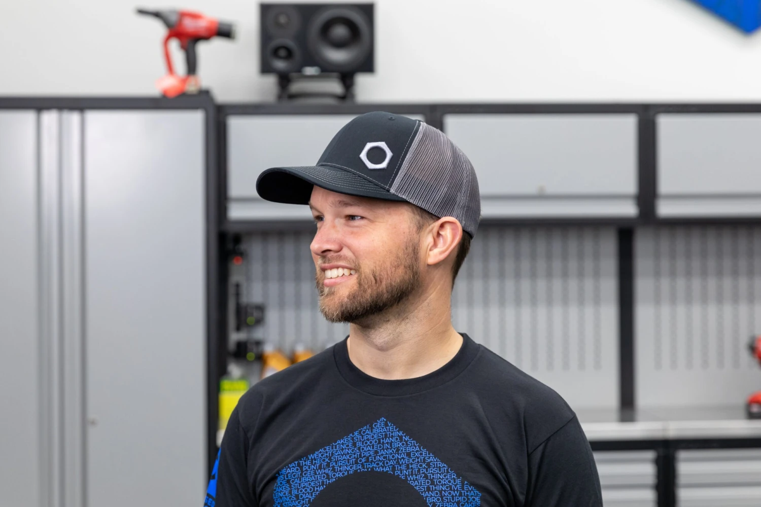 Obsessed Garage Raised Hex Hat - Snap Back 10 Obsessed Garage Raised Hex Hat - Snap Back - Image 10