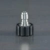 Mosmatic T304 SS M22 Female (15mm) To 3/8" QD Plug