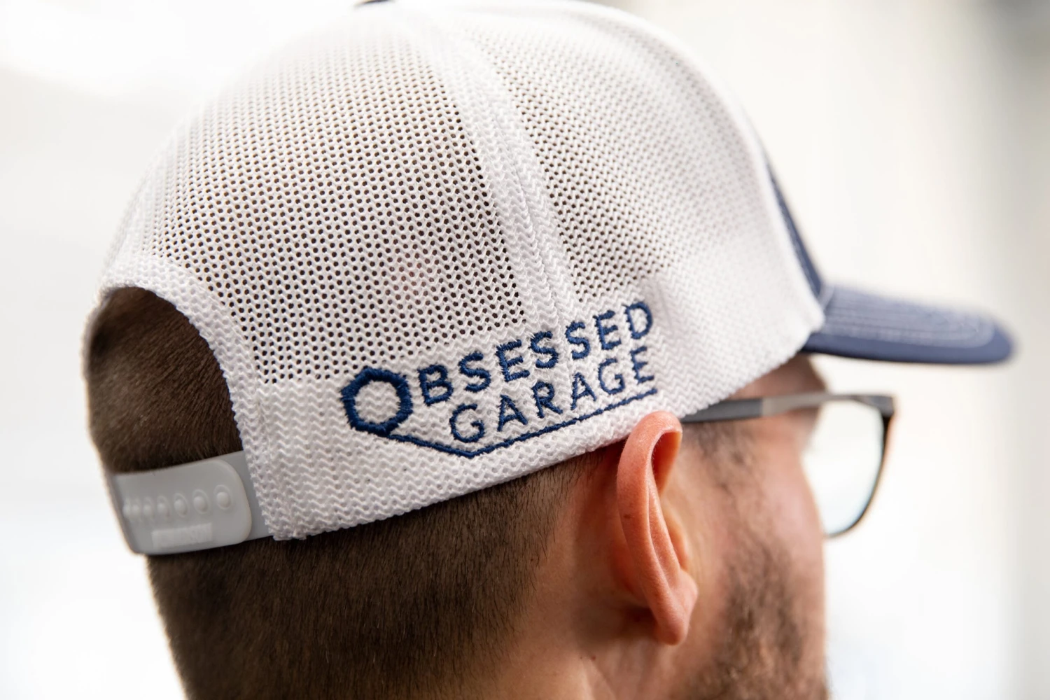 Obsessed Garage Raised Hex Hat - Snap Back 4 Obsessed Garage Raised Hex Hat - Snap Back - Image 4