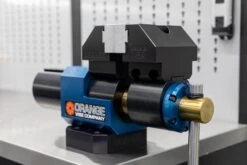 Orange Bench Vise - Obsessed Garage Edition -Workshop Tools Shop OrangeVise 1