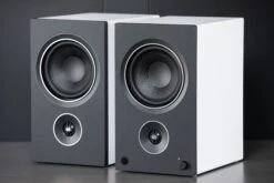 Basic Bluetooth Powered Bookshelf Speaker Audio Solution -Workshop Tools Shop PSBAM5Speakers 1 572a0993 93a0 4c75 889d e2d40bfbfb5b