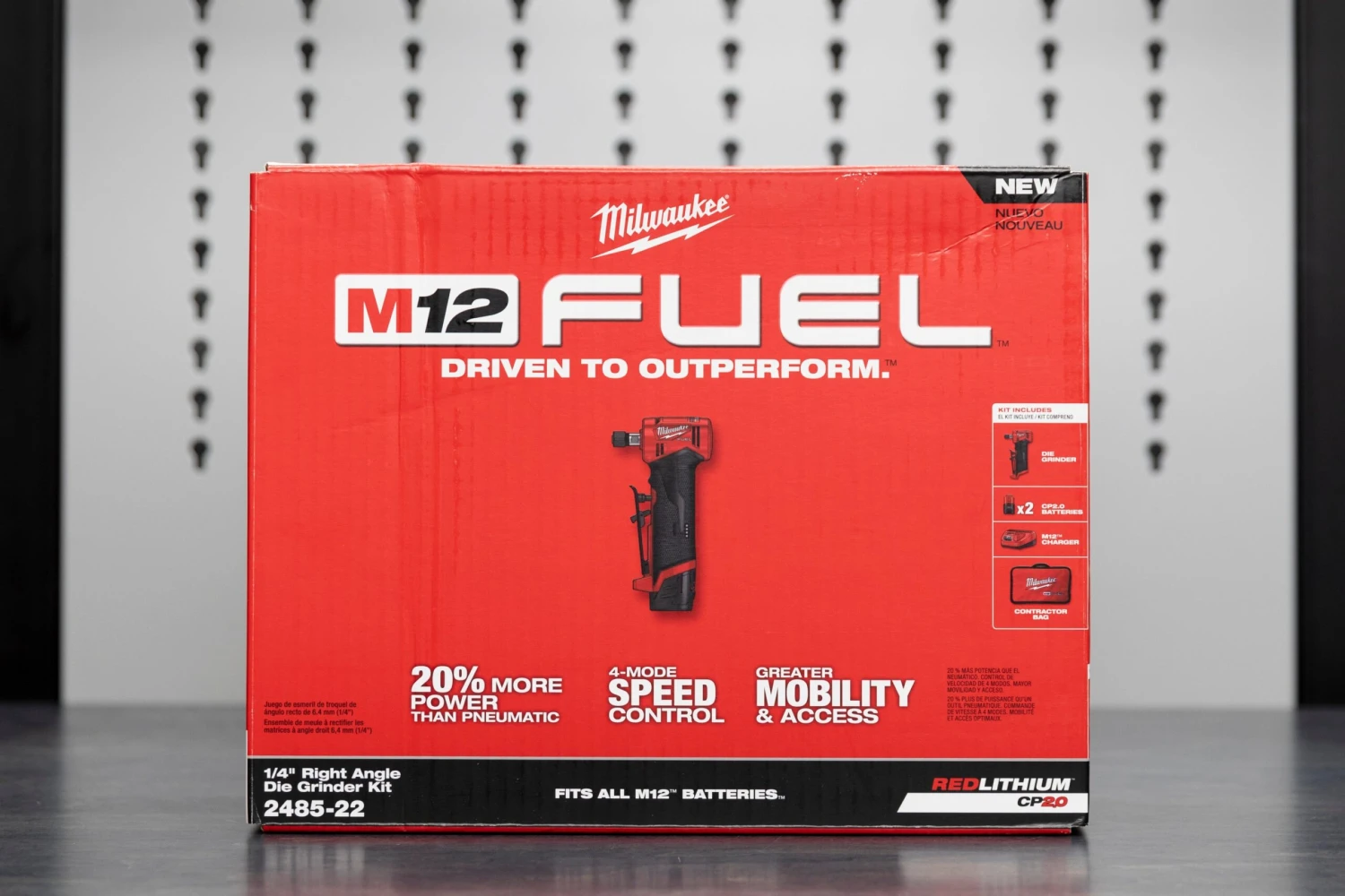 Milwaukee M12™ FUEL™ 1/4" Right Angle Die Grinder 2 Milwaukee M12™ FUEL™ 1/4" Right Angle Die Grinder - Image 2
