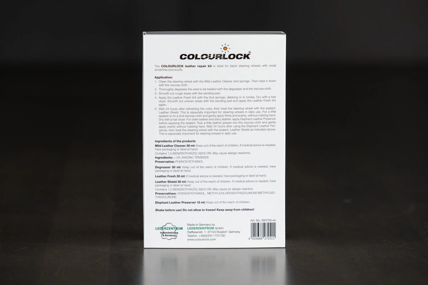 Colourlock Steering Wheel Repair Kit 8 Colourlock Steering Wheel Repair Kit - Image 8
