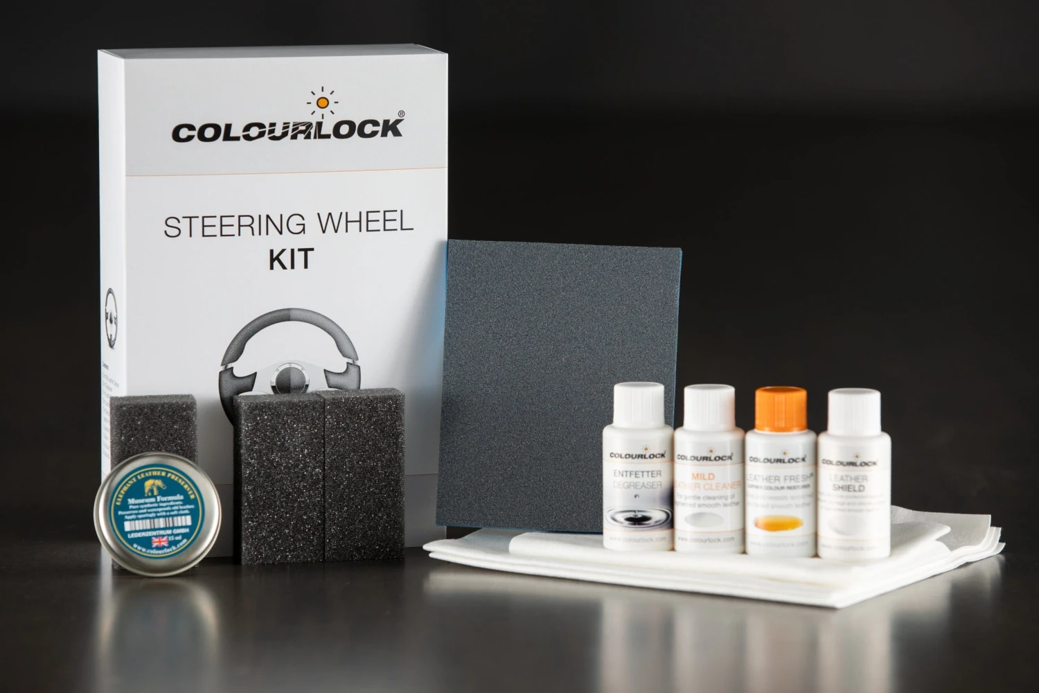 Colourlock Steering Wheel Repair Kit 1 Colourlock Steering Wheel Repair Kit