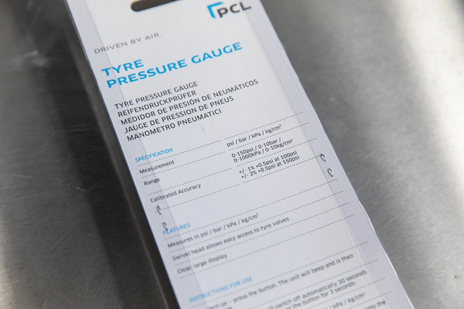 PCL Digital Tire Pressure Gauge 9 PCL Digital Tire Pressure Gauge - Image 9