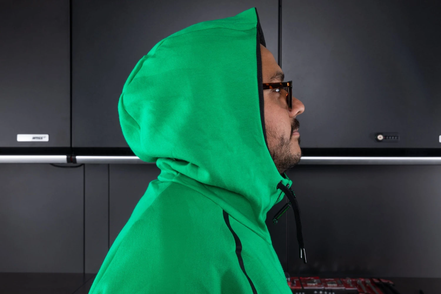 Obsessed Garage Reflex Zip-Up Hoodie 6 Obsessed Garage Reflex Zip-Up Hoodie - Image 6