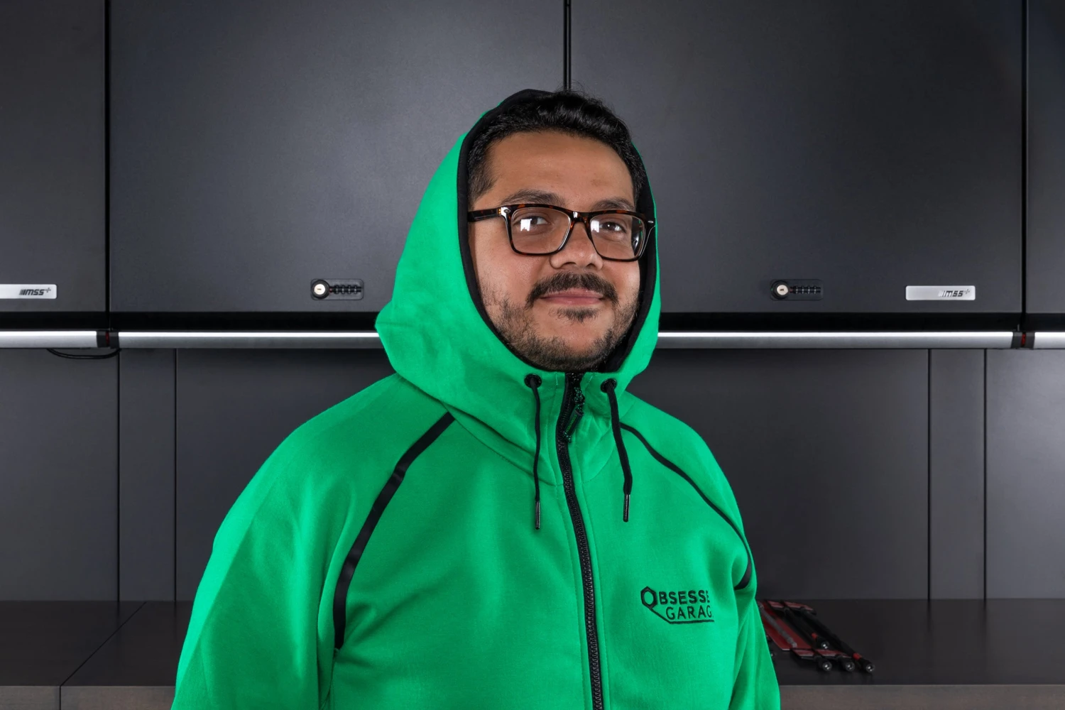 Obsessed Garage Reflex Zip-Up Hoodie 10 Obsessed Garage Reflex Zip-Up Hoodie - Image 10